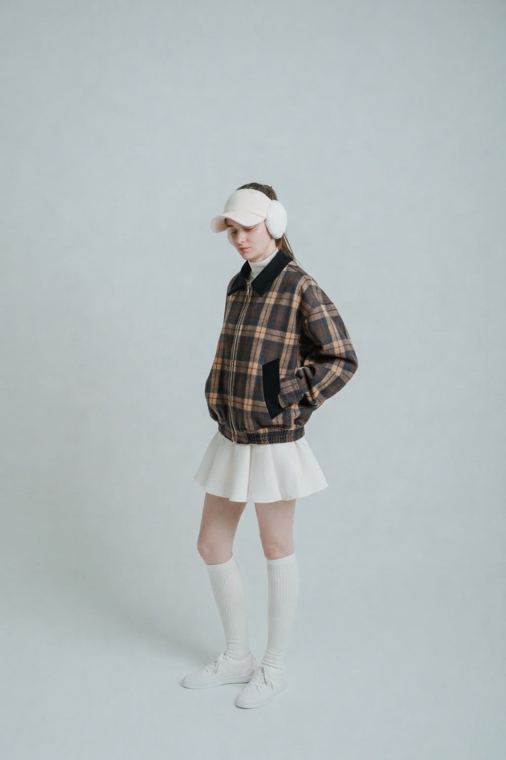 Contour FLARE SKIRT (OFF) | ENTI