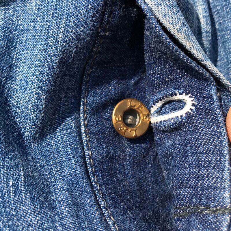 60's Lee リー デニム オーバーオール JELT DENIM トリプルステッチ