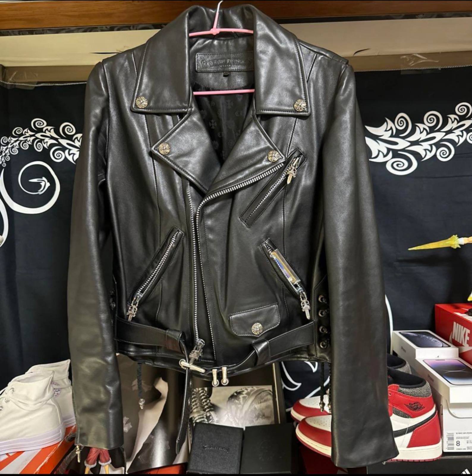 CHROME HEARTS クロムハーツ ジャケット 革ジャン レザー