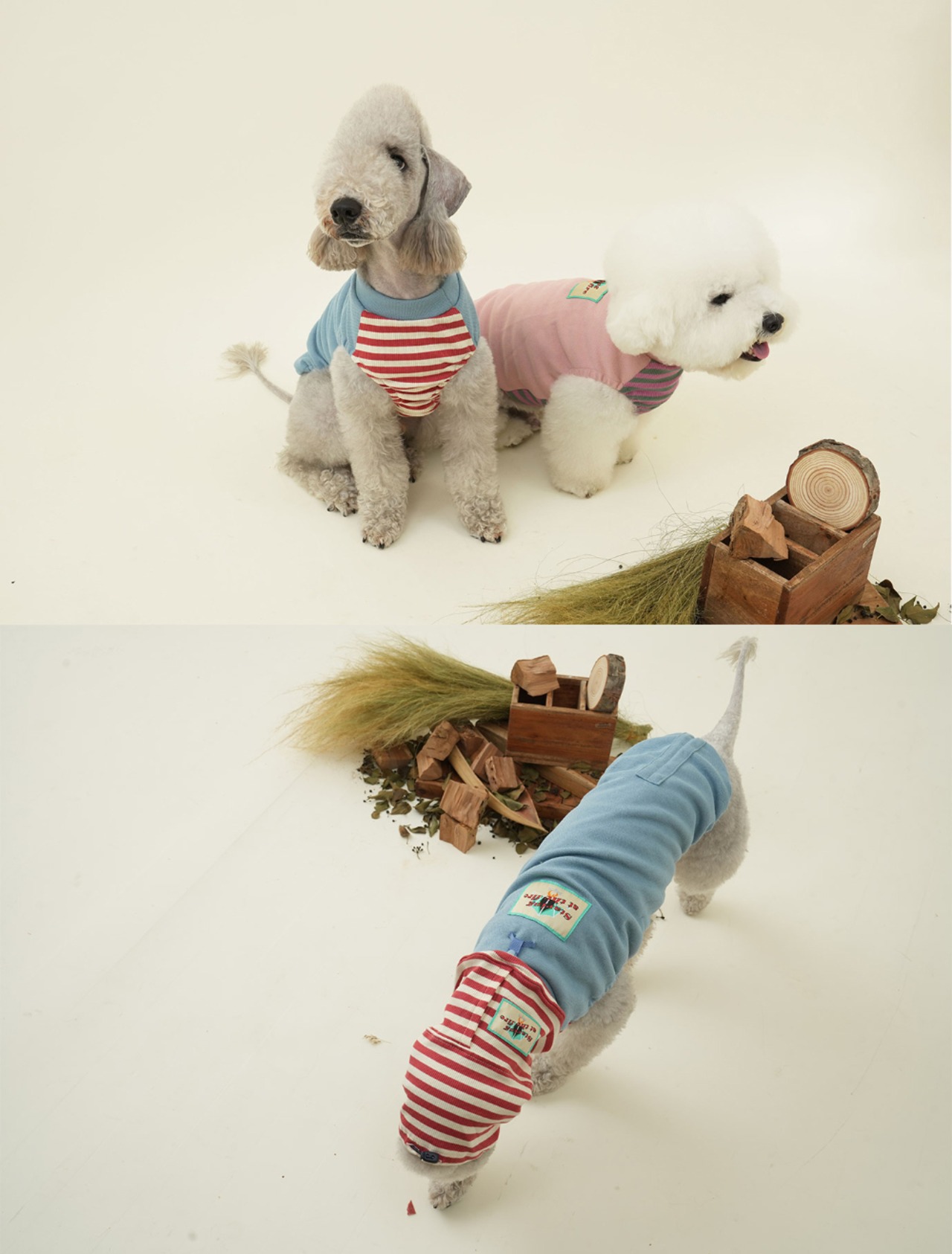 即納のみ【PUPPYGALLERY公式】ファイアースヌードTシャツ【Sky Blue】IG2XL