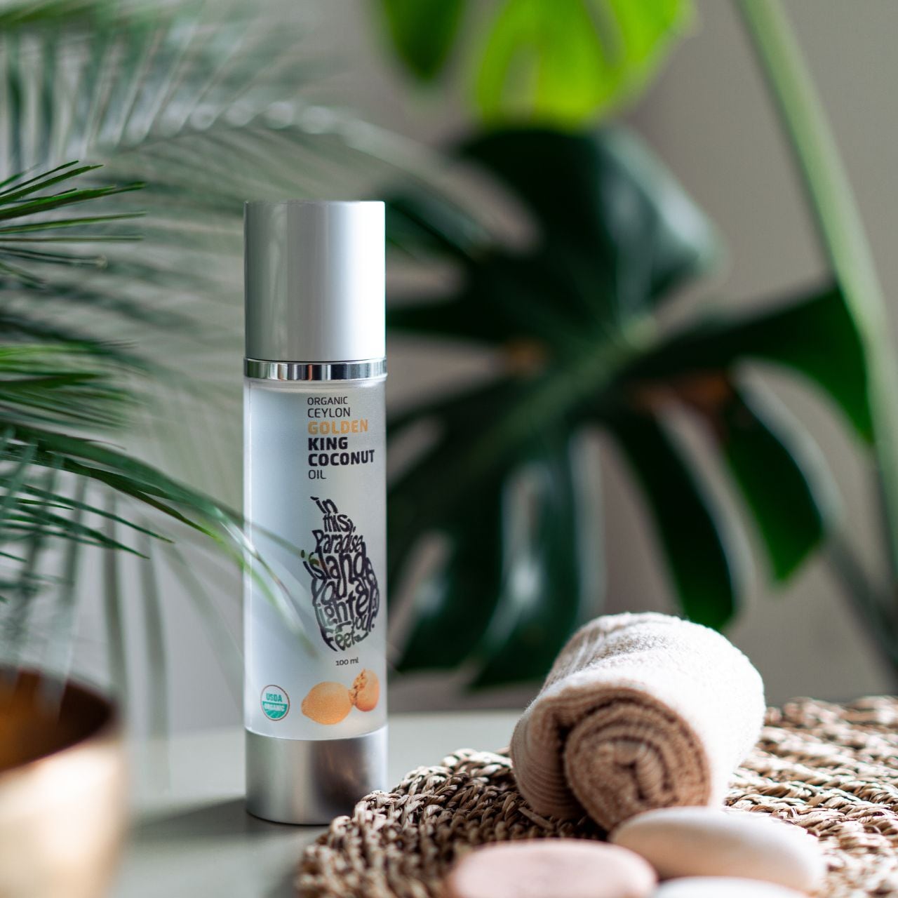ココナッツ ゴールデンキングココナッツオイル 30ml | srilanka