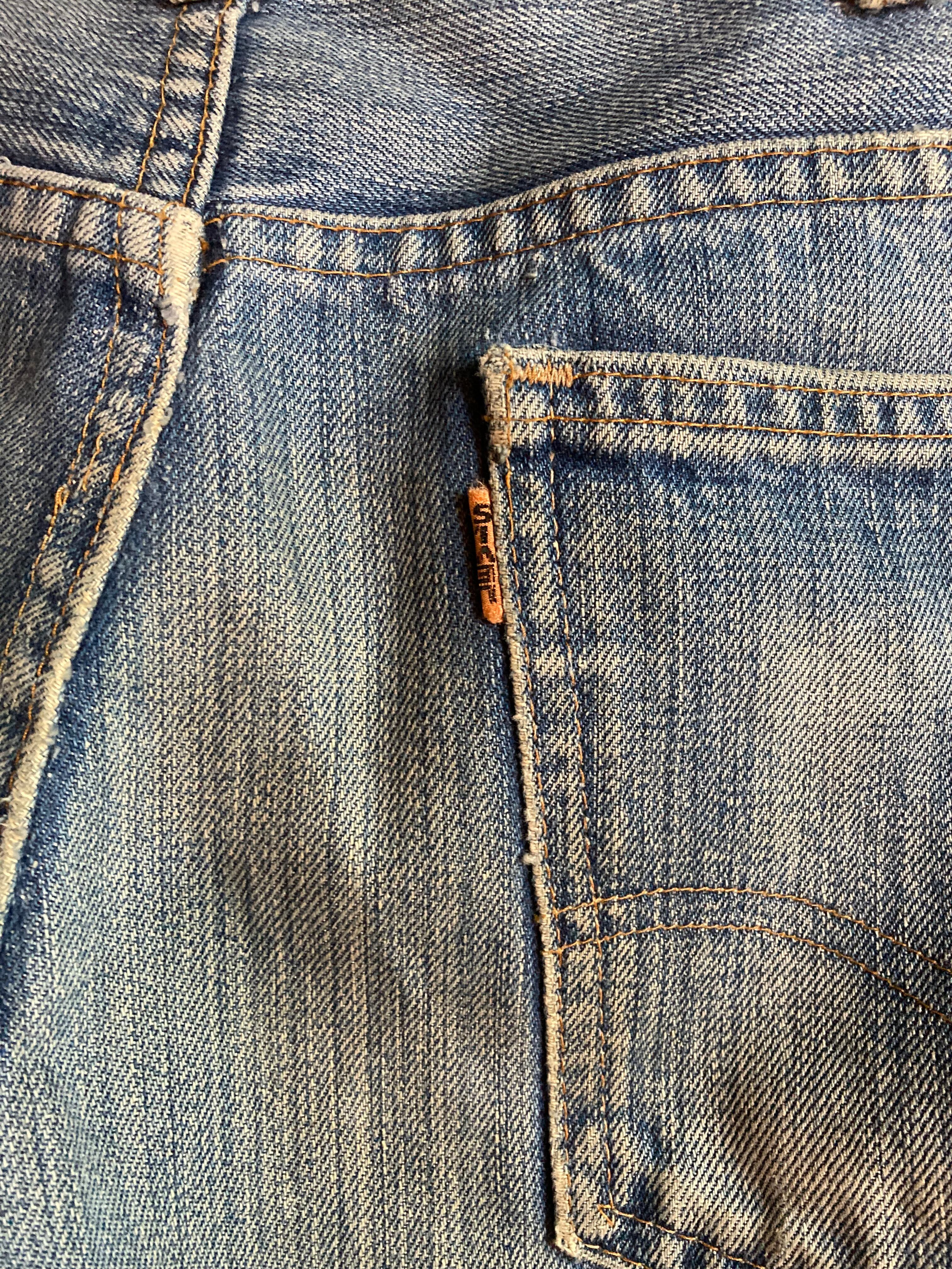 70s VINTAGE LEVIS 517 bigEカットオフ ショートパンツ | BEADY