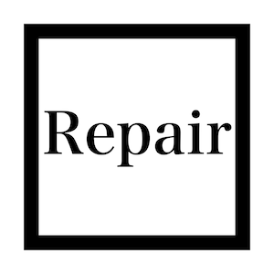 Repair (お修理代)　660円