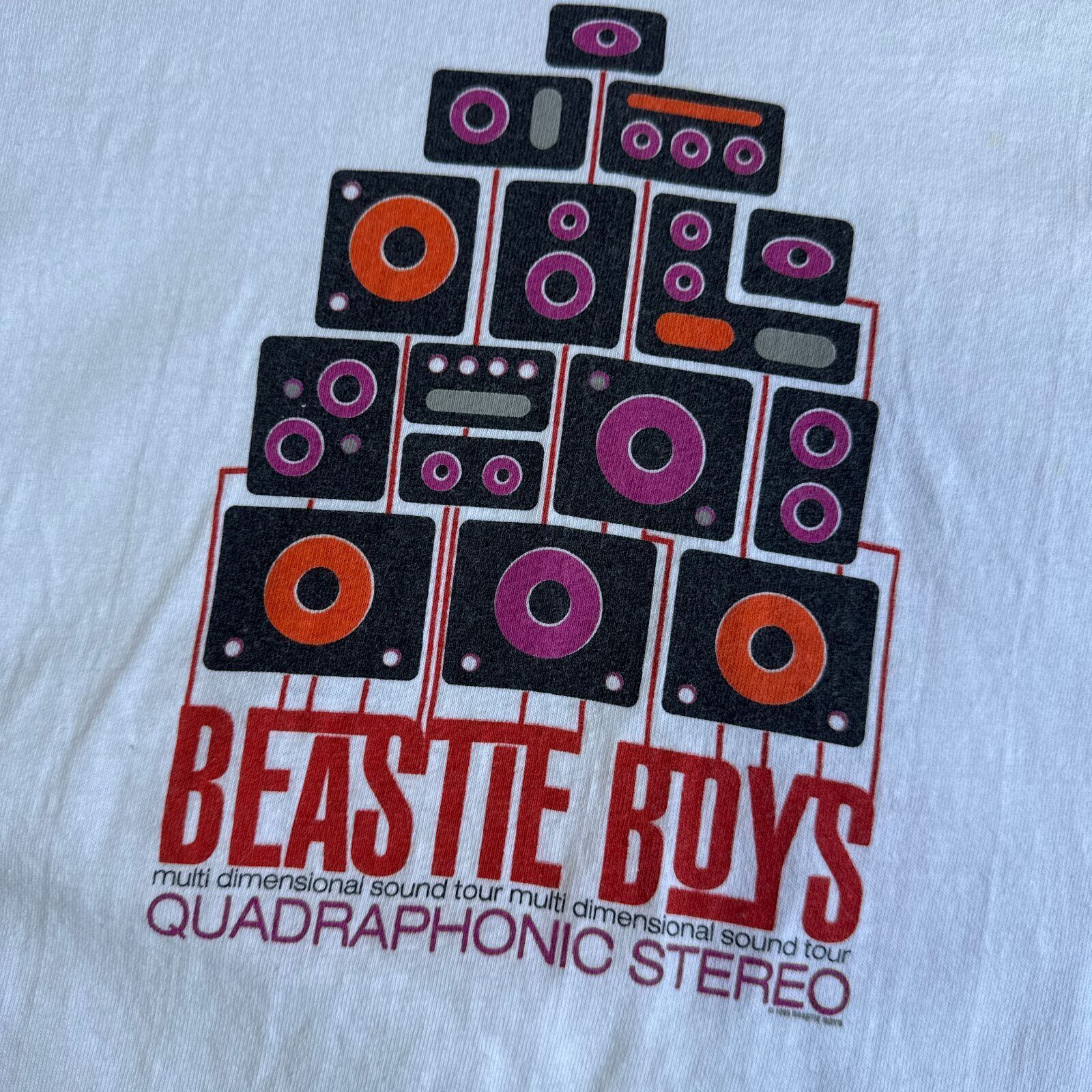 90s BEASTIE BOYS Quadraphonic Stereo tour 1995 Tシャツ Lサイズ