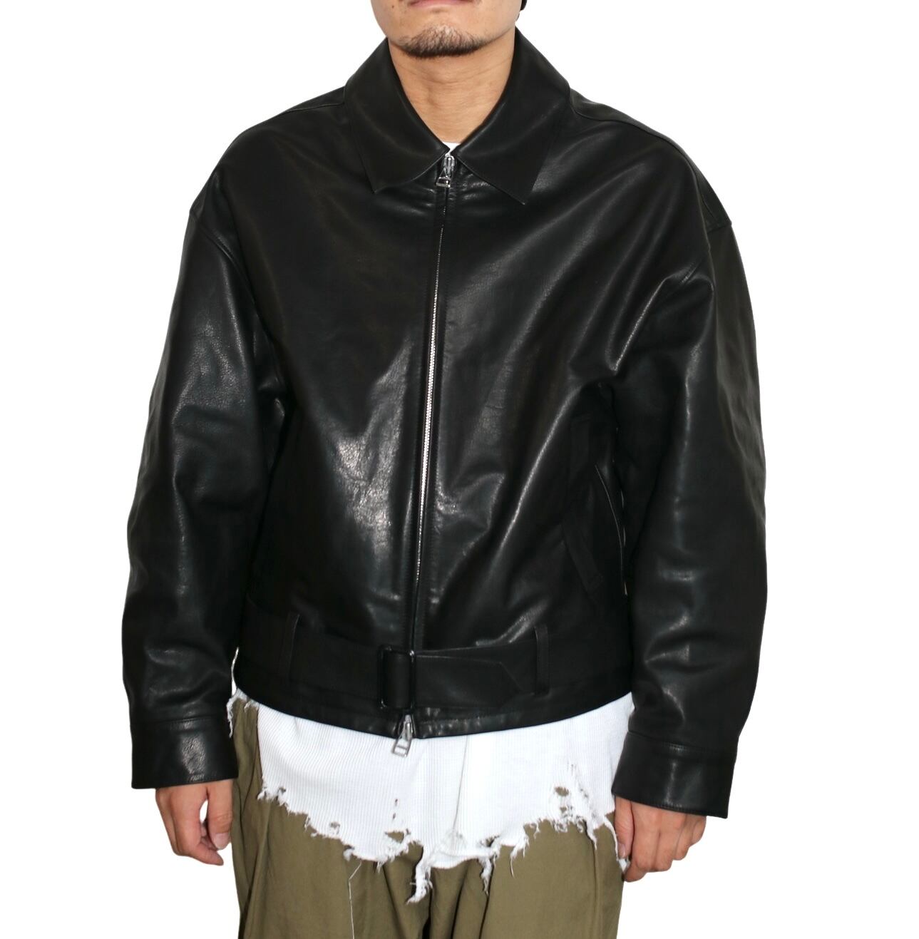 SOSHIOTSUKI OVERSIZED DOUBLE SMOKING JACKET(NEZUMI) S22AW05JKT