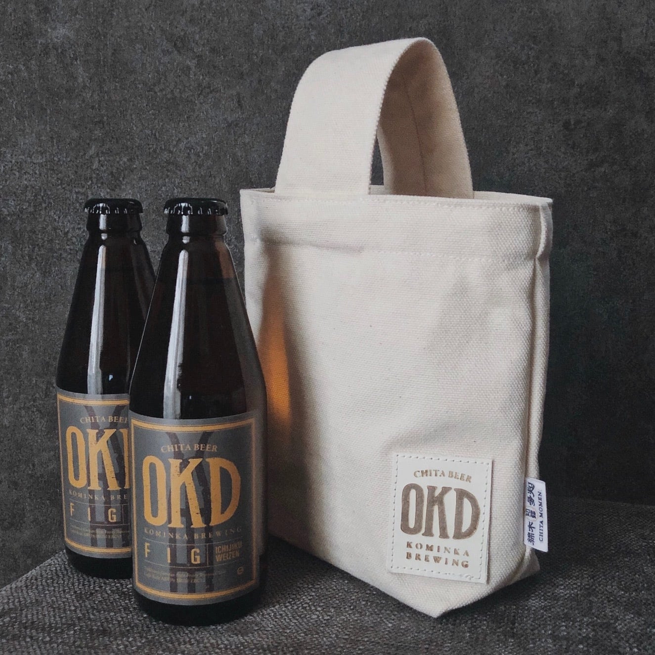 CHITA MOMEN MINI BOTTLE BAG | OKD KOMINKA BREWING
