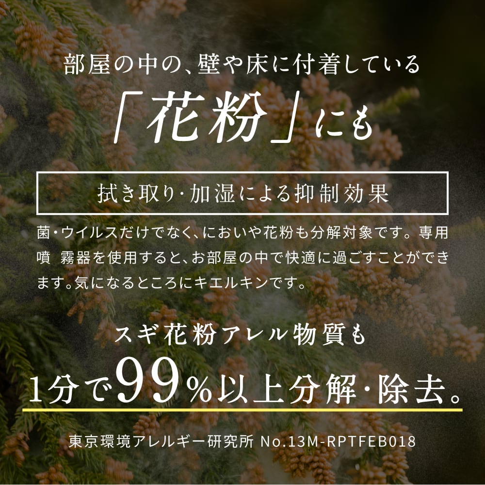 キエルキン20Lと（空）スプレーボトル3本セット 次亜塩素酸水 送料