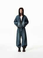 BOOGOOVOGUE Reversible Denim Bomber