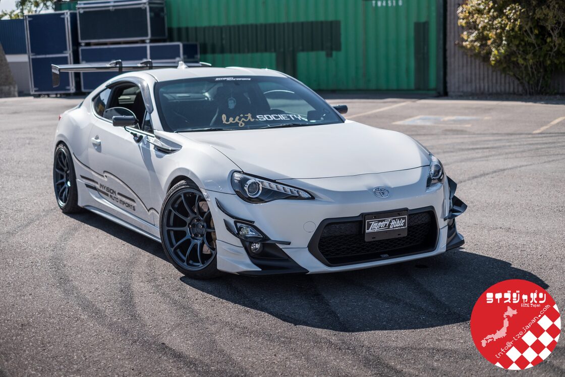 トヨタ 86 後期用 カーボンカナードキット TOYOTA 86 Carbon Canard 