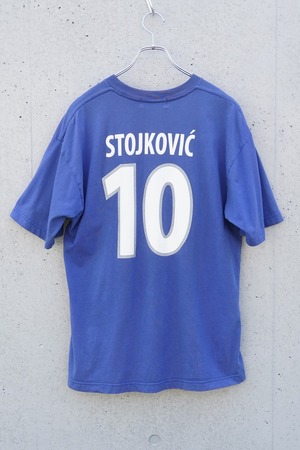 90s J.LEAGUE OFFICIAL ストイコビッチ “PIXY” No.10 Tシャツ / 名古屋グランパス / L