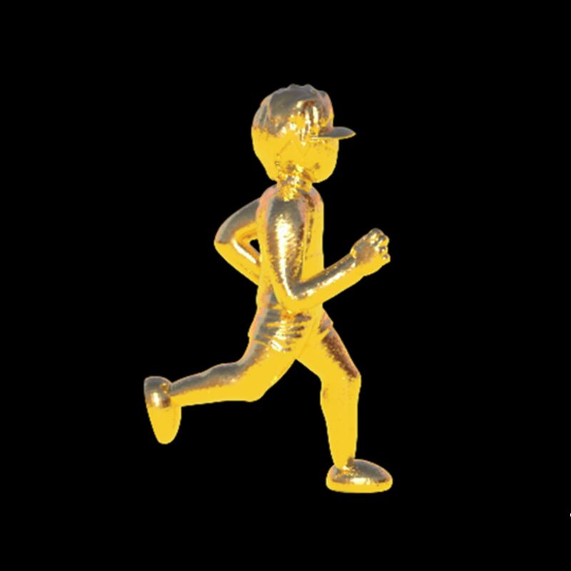 純金のスポーツアスリート像 マラソン】 24金 K24 御守り | JUNGOLD