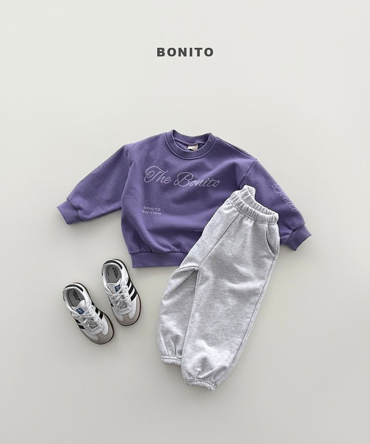 韓国子供服 / BONITO / 26Autumn / The Bonito ロゴスウェット / 秋服 *アダルト *