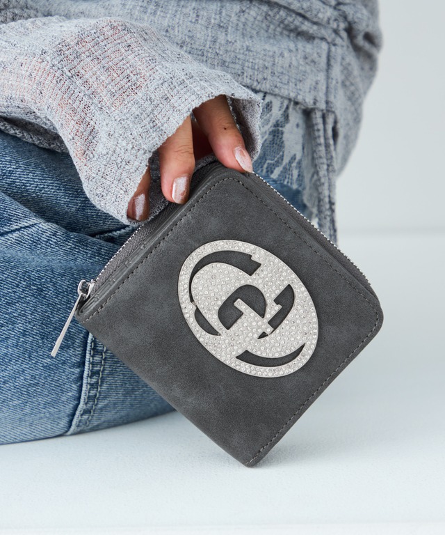 GYDA : ROUND FASTENER MINI WALLET GY-W483