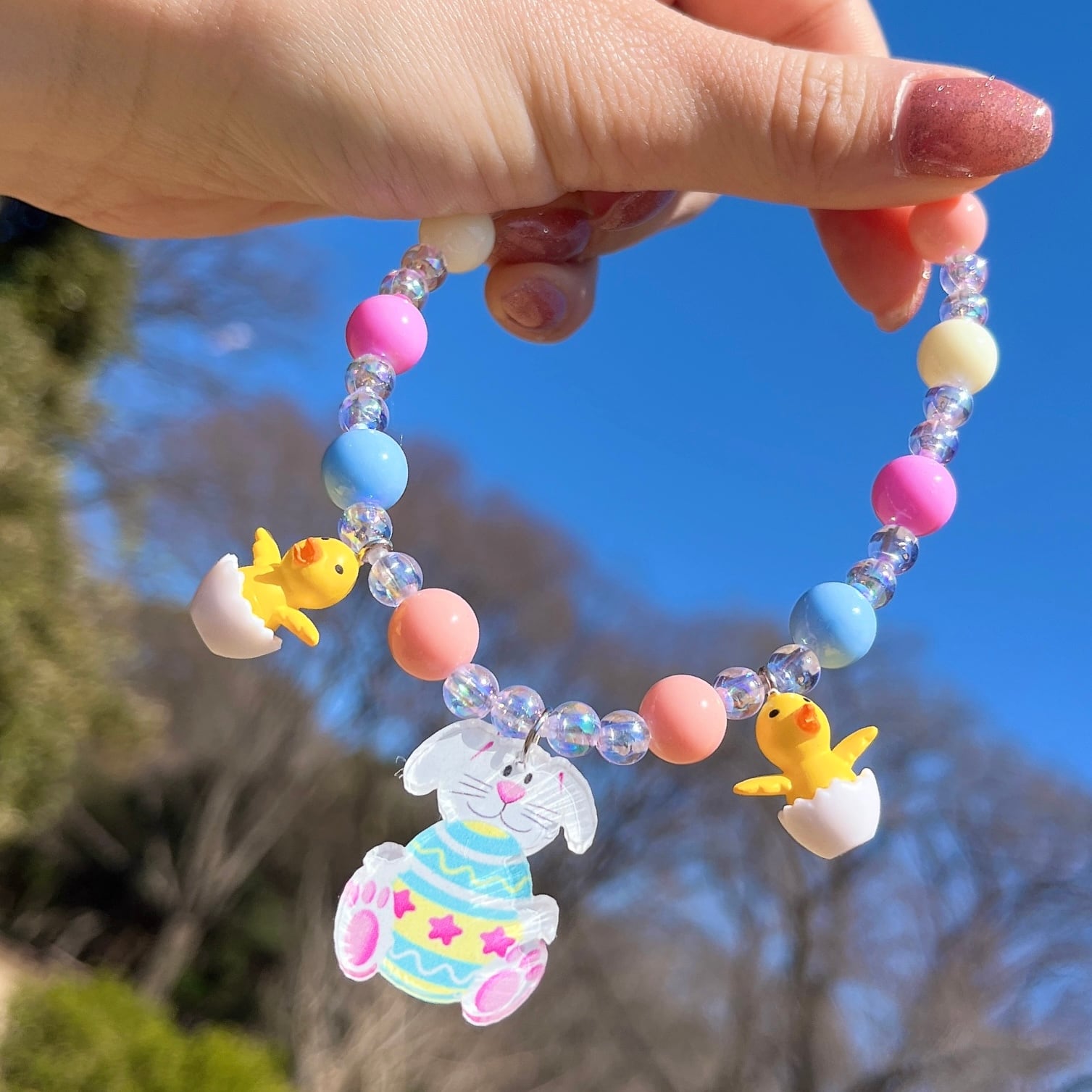 3Dピヨちゃんネックレス