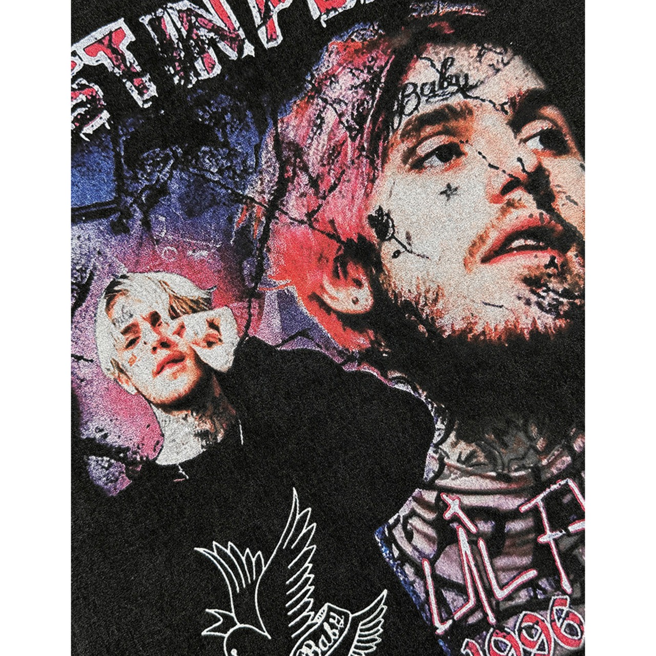 VINTAGE ストリート LIL PEEP Tシャツ T926