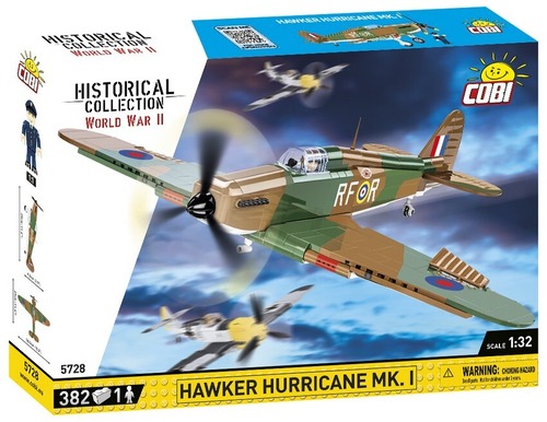 COBI #5728  ホーカー ハリケーン Mk. I (Hurricane Mk. I)