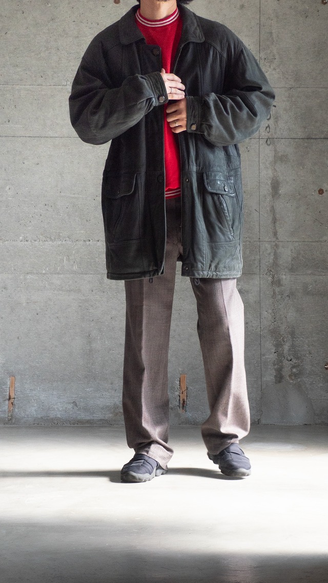"SL" 1990s Nubuck hunting jakcet