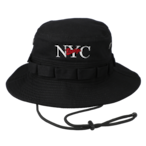 NYC Logo Bucket Hat　BLACK