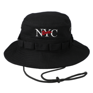 NYC Logo Bucket Hat　BLACK