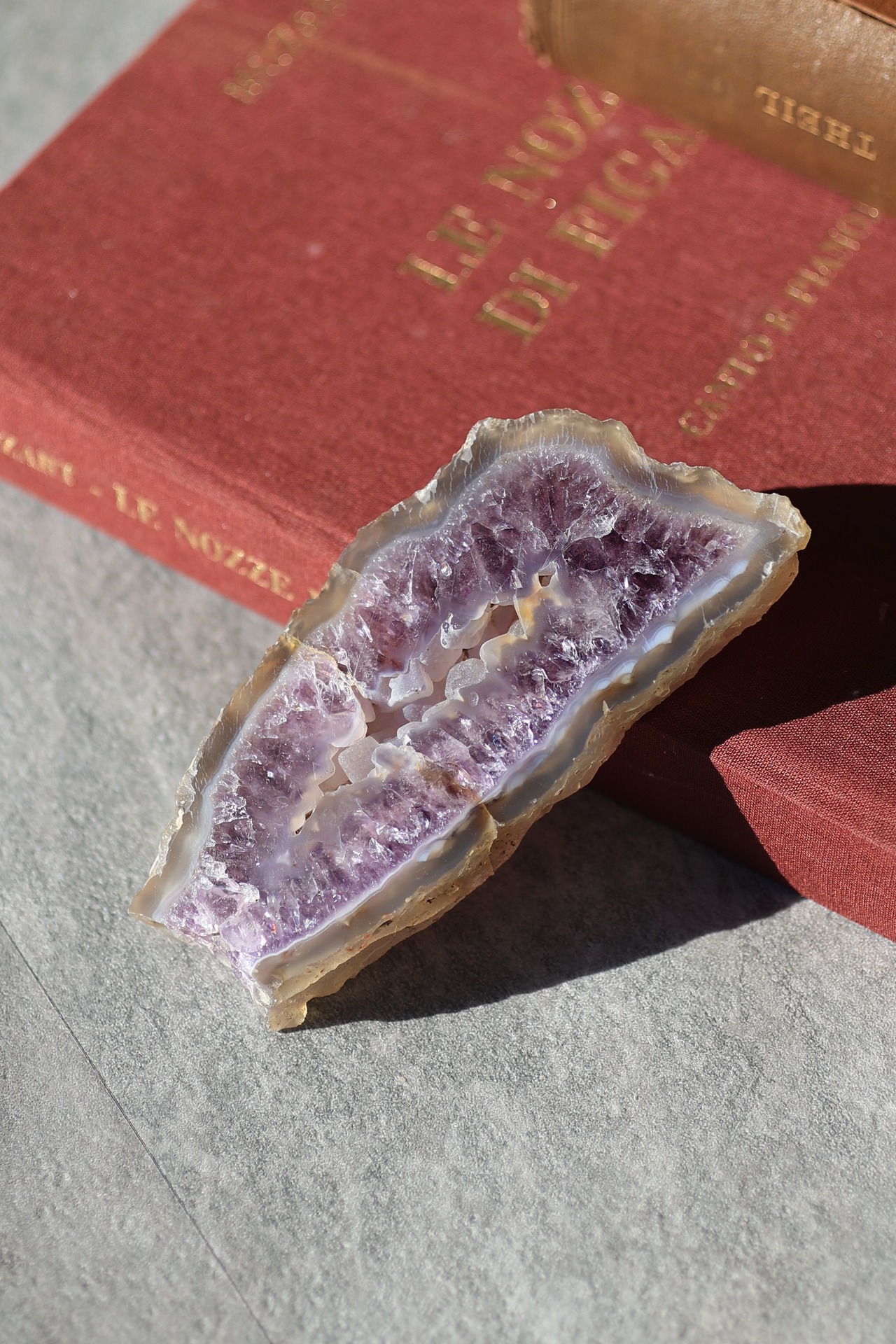 アメジスト スライスプレート ｜Amethyst Slice｜ 天然石・鉱物・パワーストーン | st00404