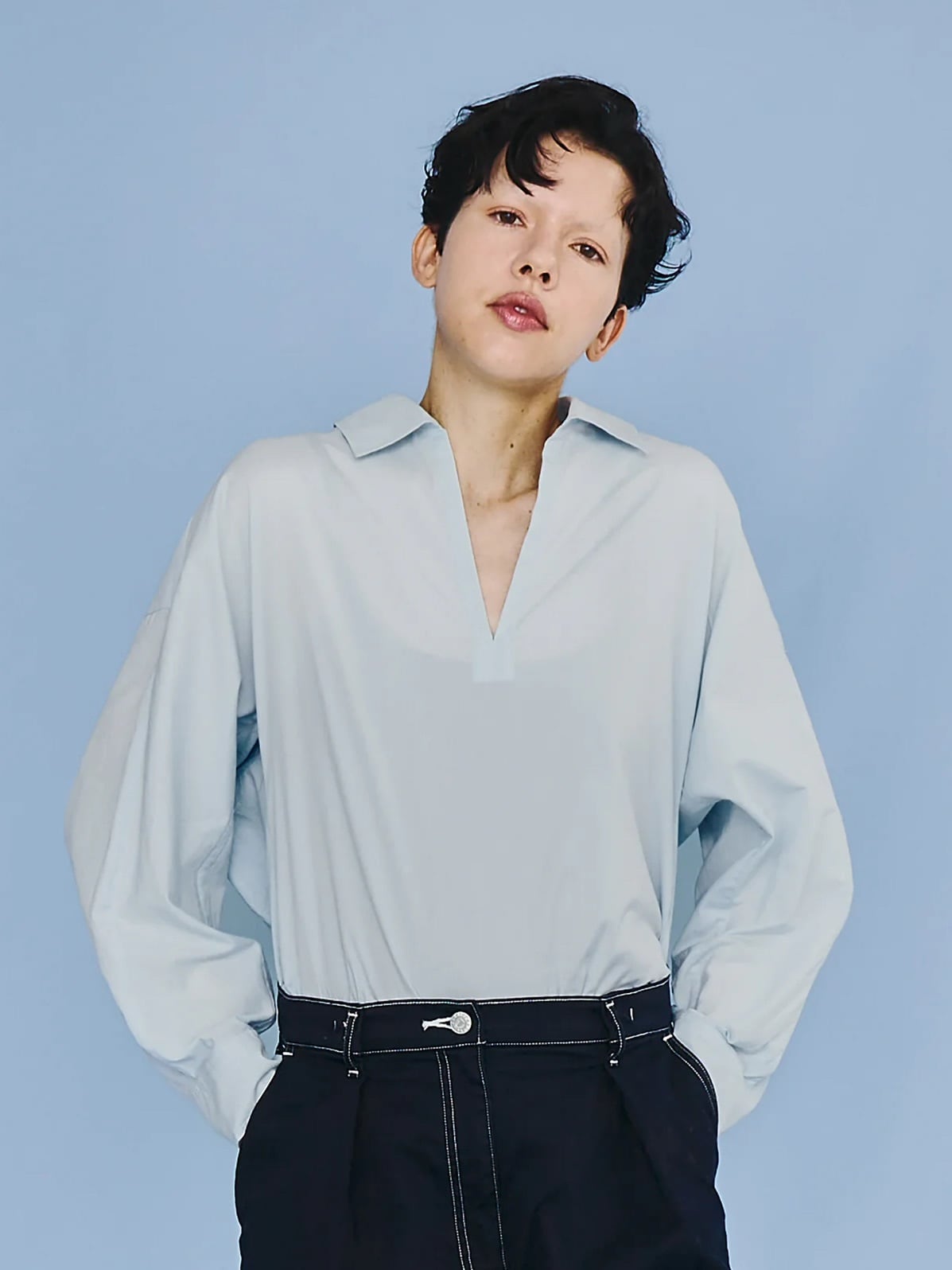 TICCA / スキッパーシャツ | anouk