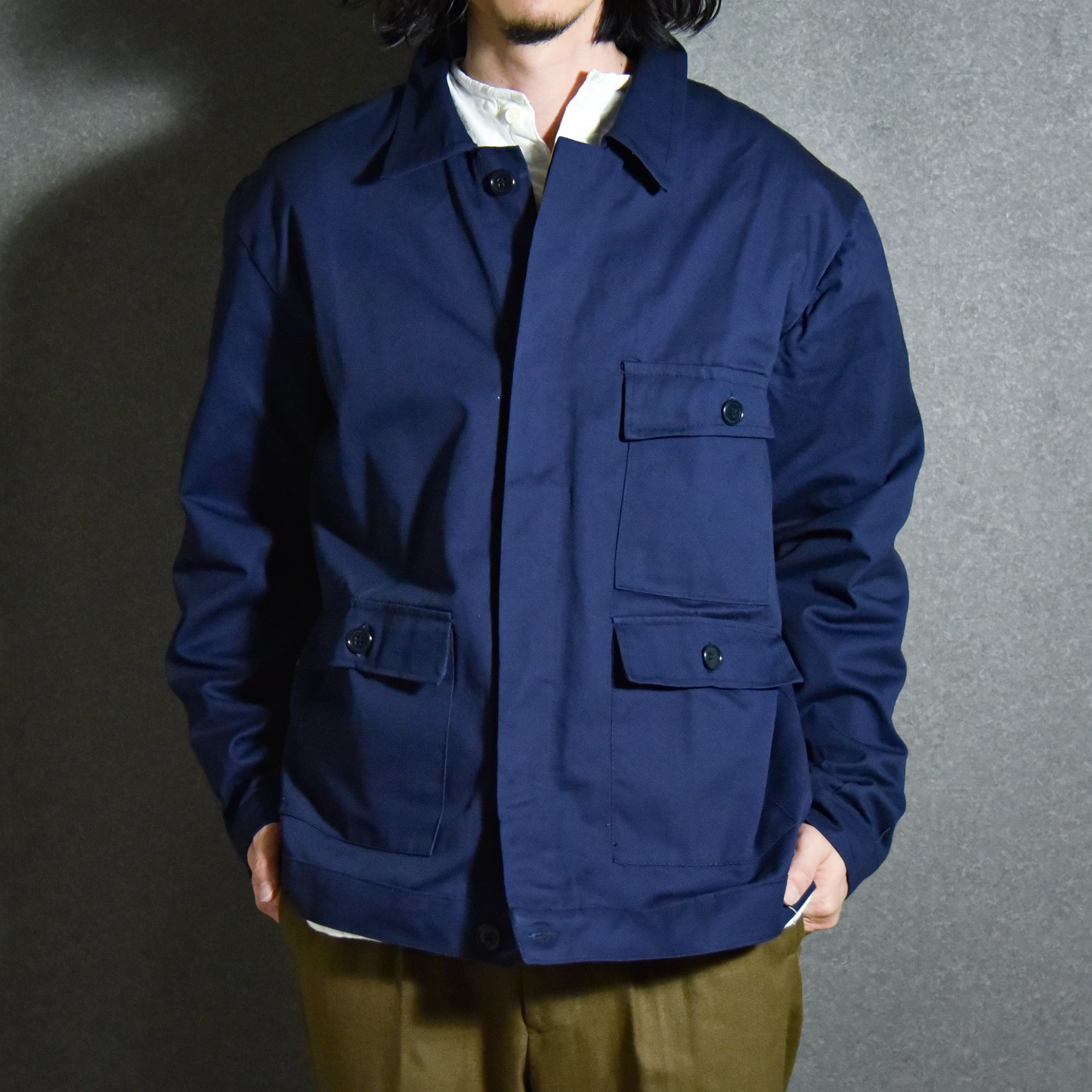 DEAD STOCK】Italian Army Work Jacket イタリア軍 ワークジャケット