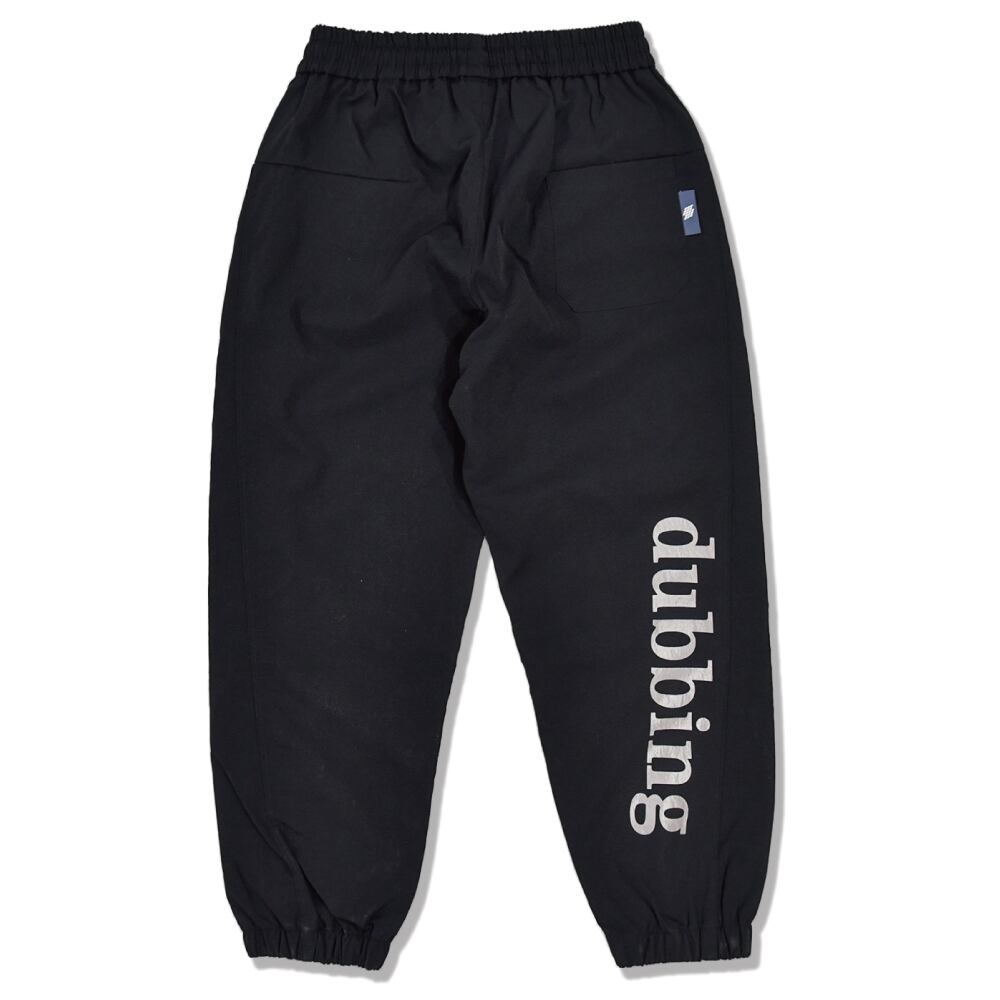 Warm Up Pants - Black | dubbing