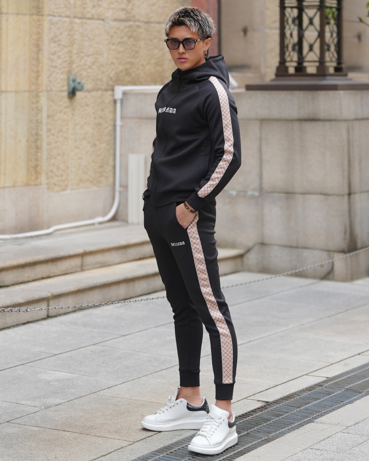 MONOGRAM LINE SWEAT PANTS【BB25033】