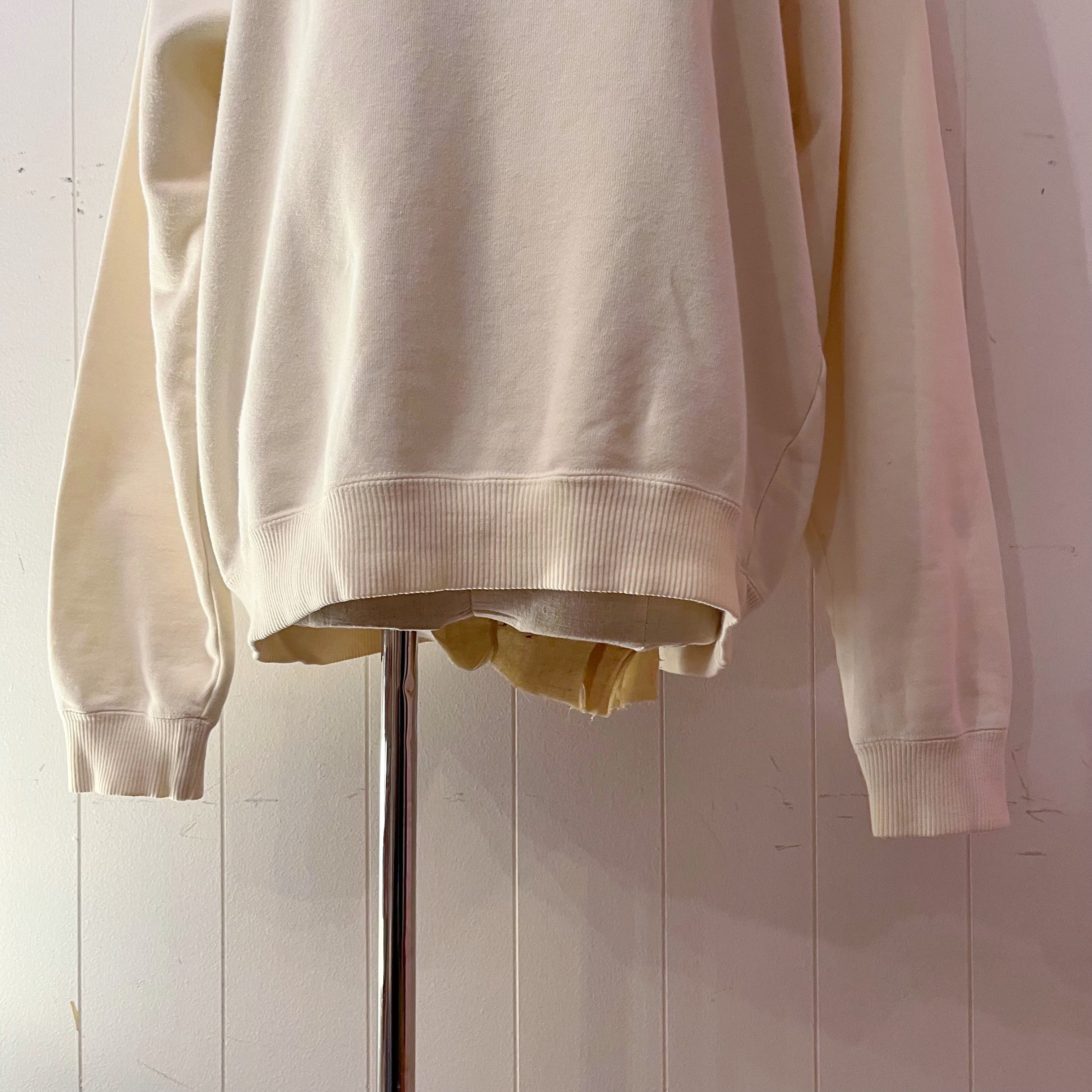 KOSHINO HIROKO / ivory cotton sweat