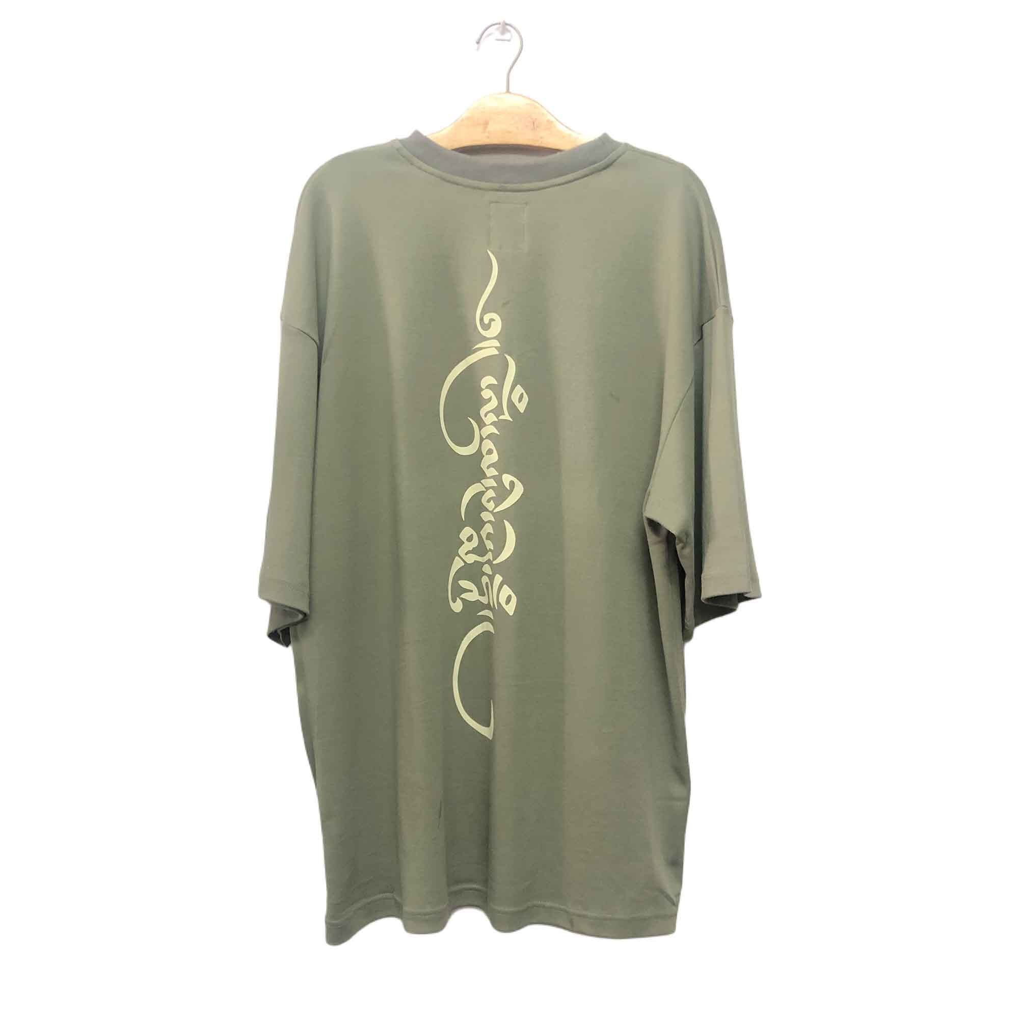 T-shirts 「Mantra green 」ー Tシャツ「 マントラ 緑 」 | TRAPS