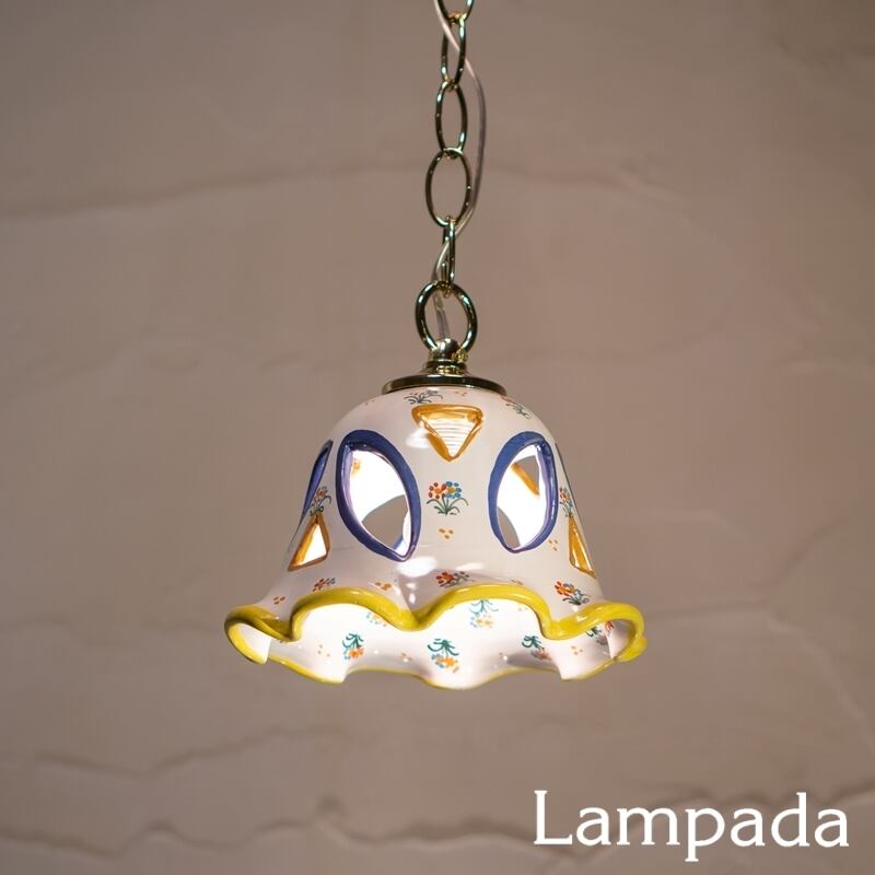 〔新洋電気〕XSR35-11 スペイン 陶器ペンダントライト