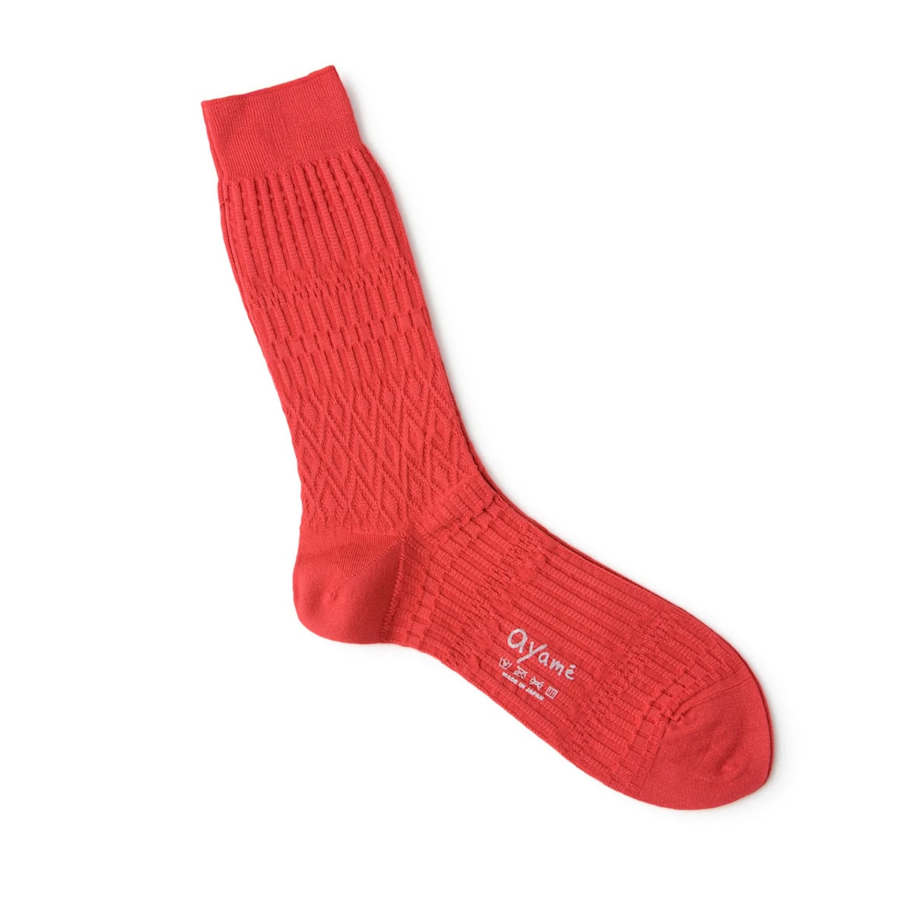 Ayamé / 【men’s】Basket Lunch solid color socks AYM201SLD