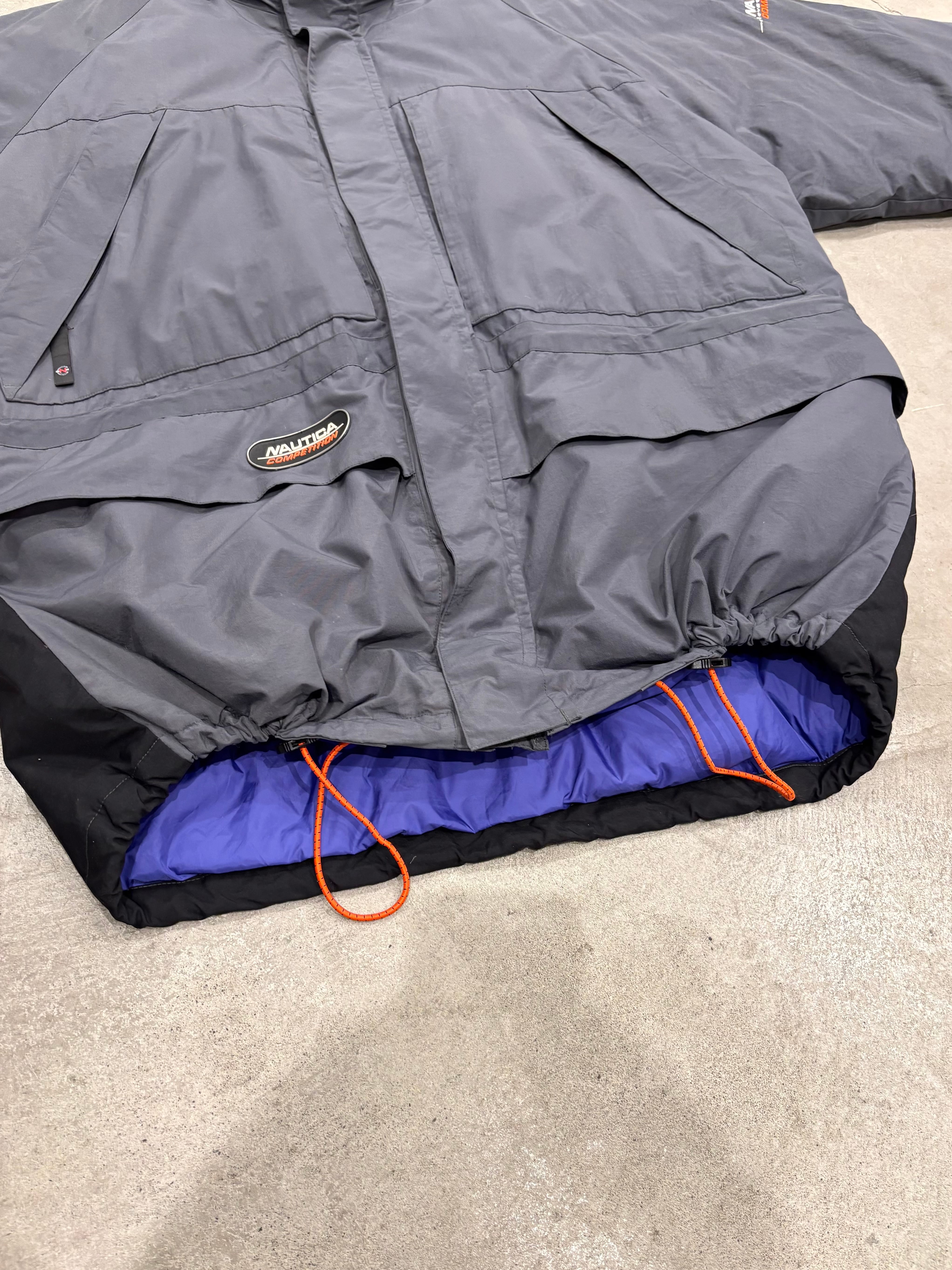 90s “NAUTICA COMPETITION” Detachable Hood Down Jacket | RENGA