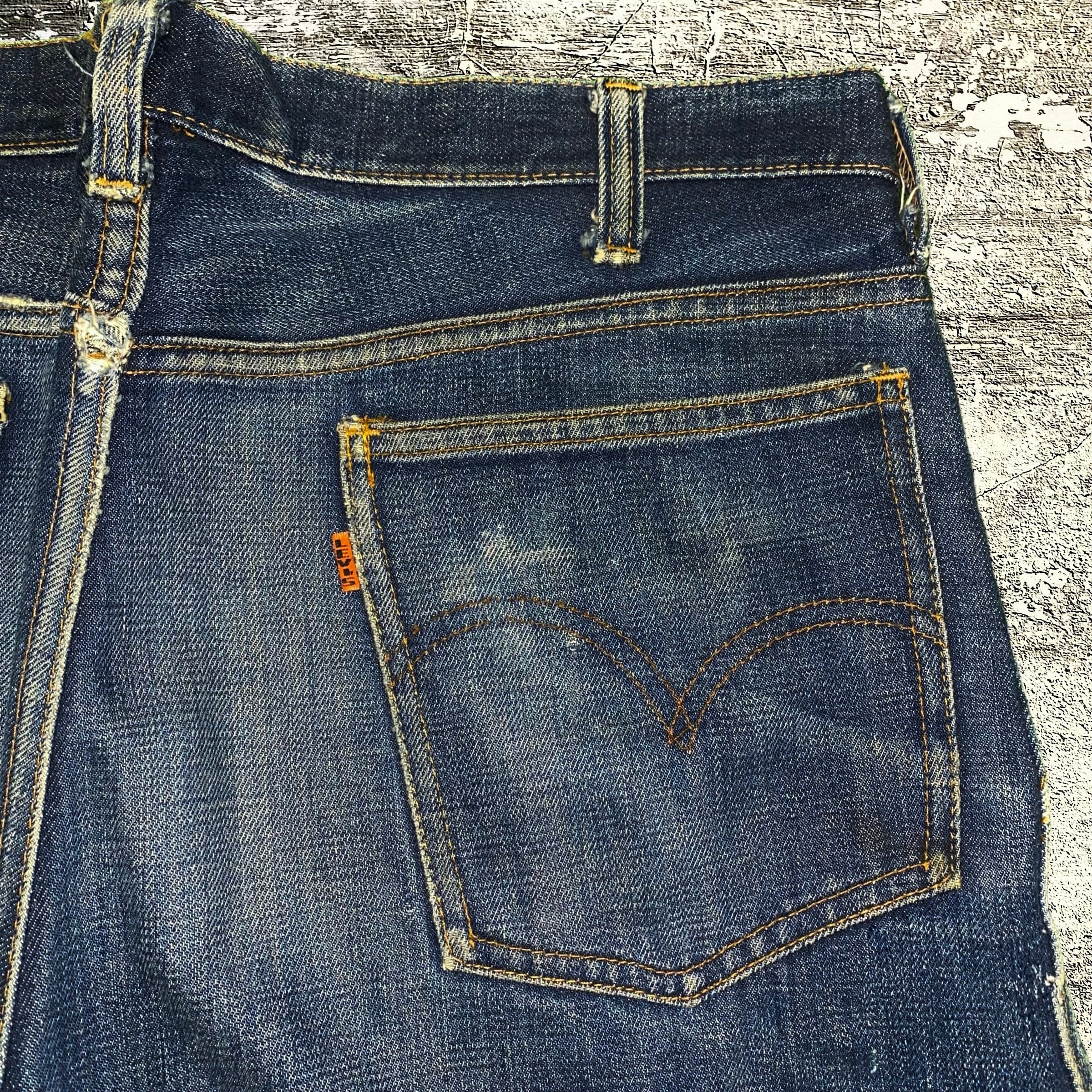60s LEVI'S 606 BIG E ビッグE 刻印R テーパード デニム 60s LEVI'S 606 BIG E ビッグE 刻印R テーパード デニム