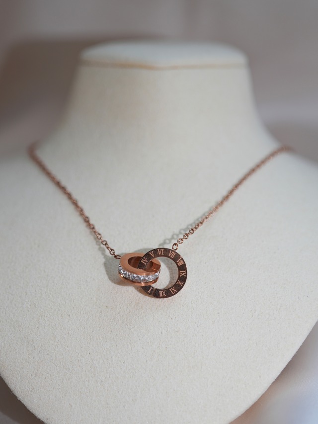 W  ring necklace