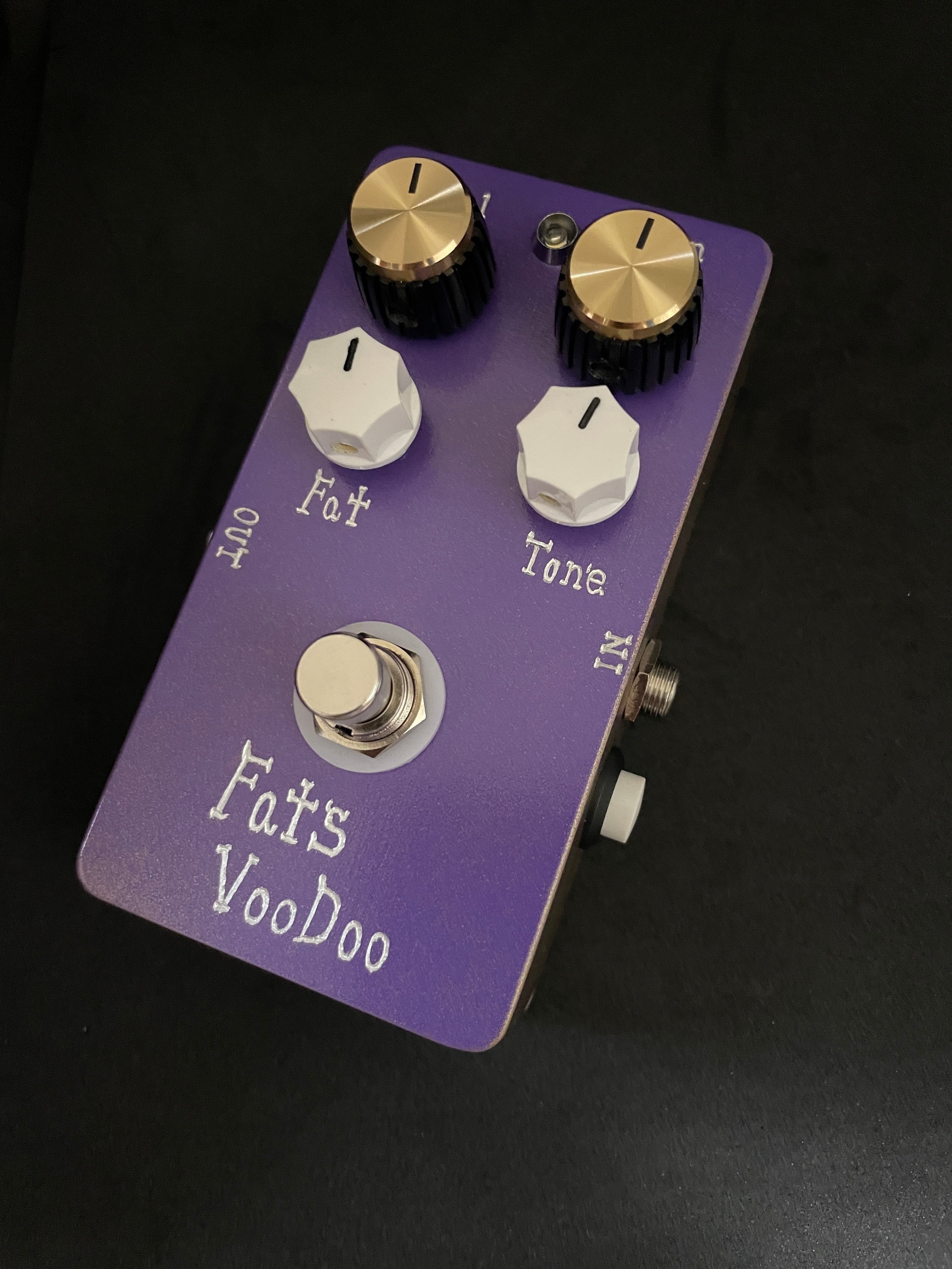 完全オリジナル回路のハンドメイドオーバードライブブランド：Fats