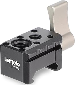LEFTFOTO ミニ標準NATOレールクランプアダプター DJI RS2 / RS-C2