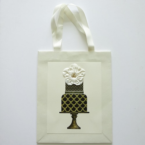 ペーパーバッグ s.e.hagarman gift bag GGB-54 ケーキ