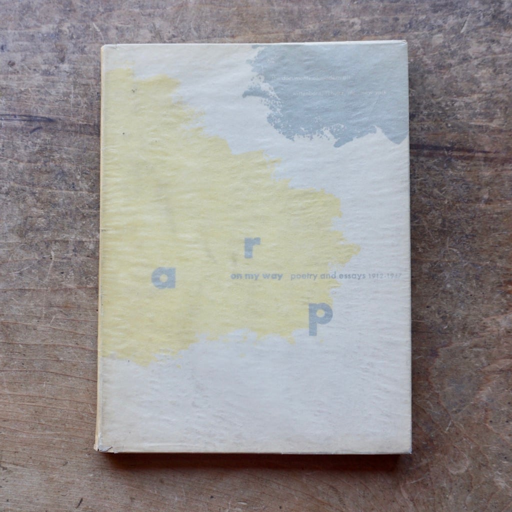 【絶版洋古書・稀少】ジャン・アルプ  On my way., Poetry and essays 1912-1947 Wittenborn Schultz, New York, 1948 [310194136]