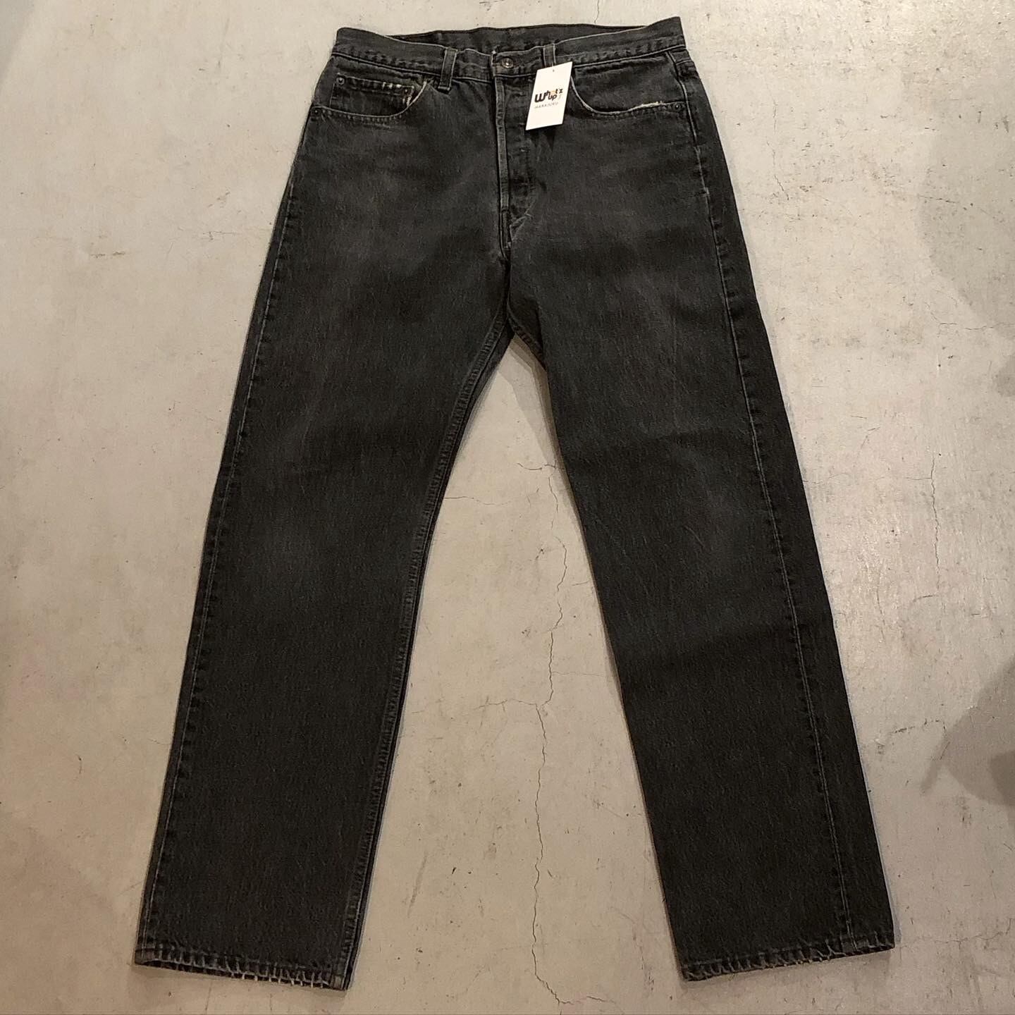 1991s Levi's 501 ”先染め“ black denim pants【高円寺店】