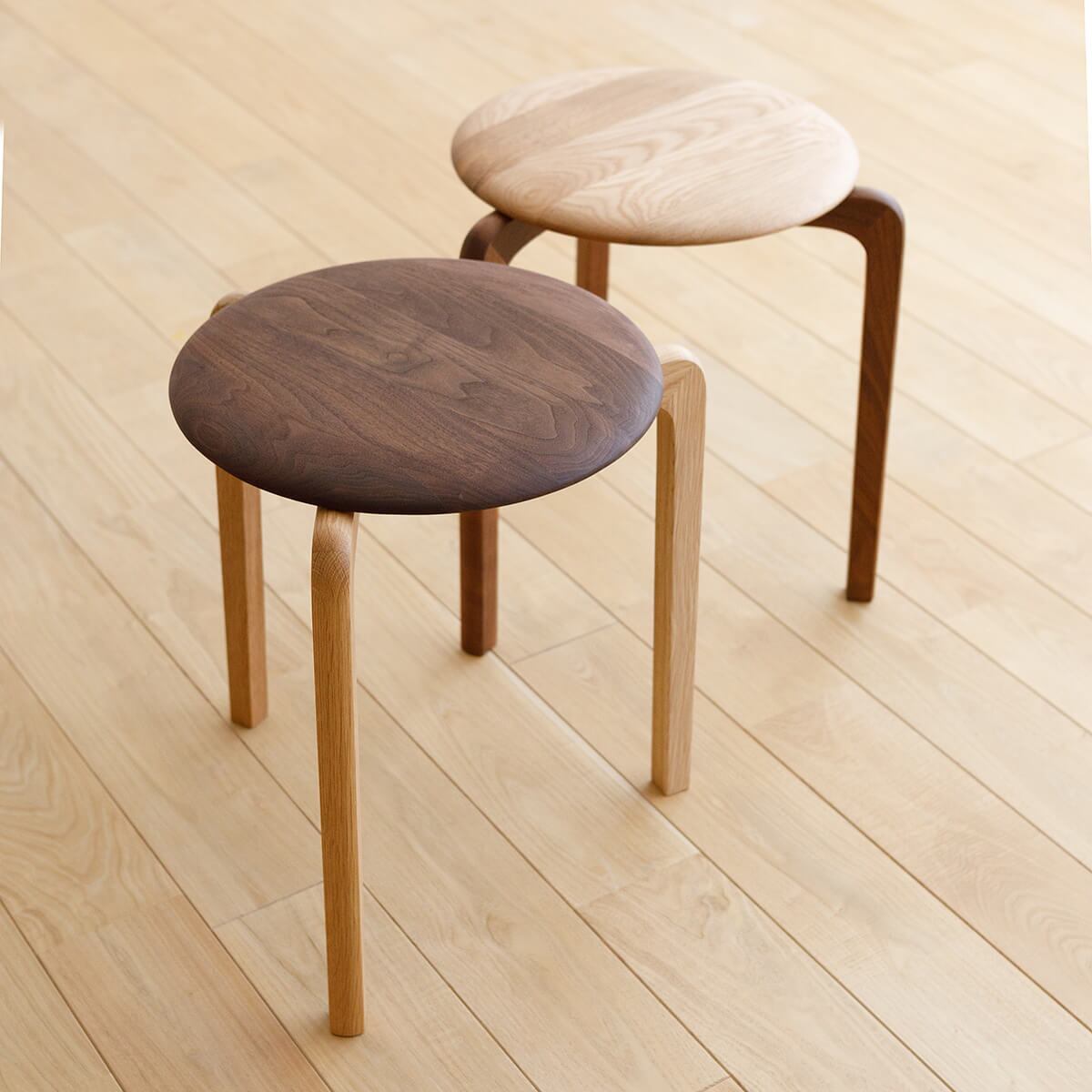 DENTO LISCO STOOL 3本脚 チェリー | Have Fun Furniture