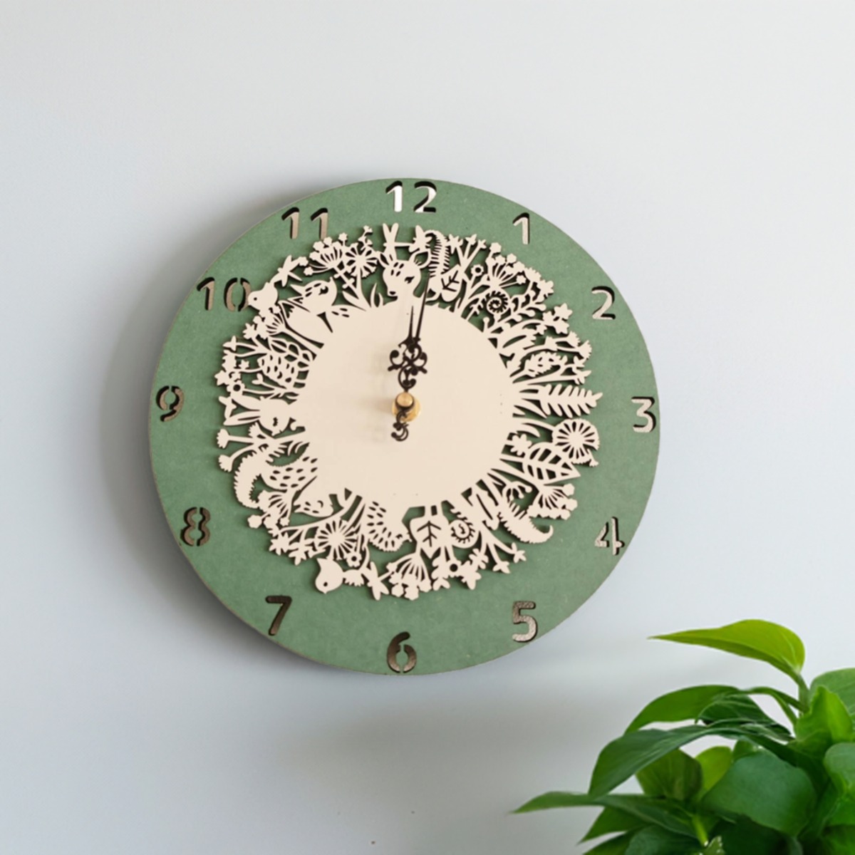 繊細さと可愛さの融合】森のカーニバル MokuLab Motifシリーズ