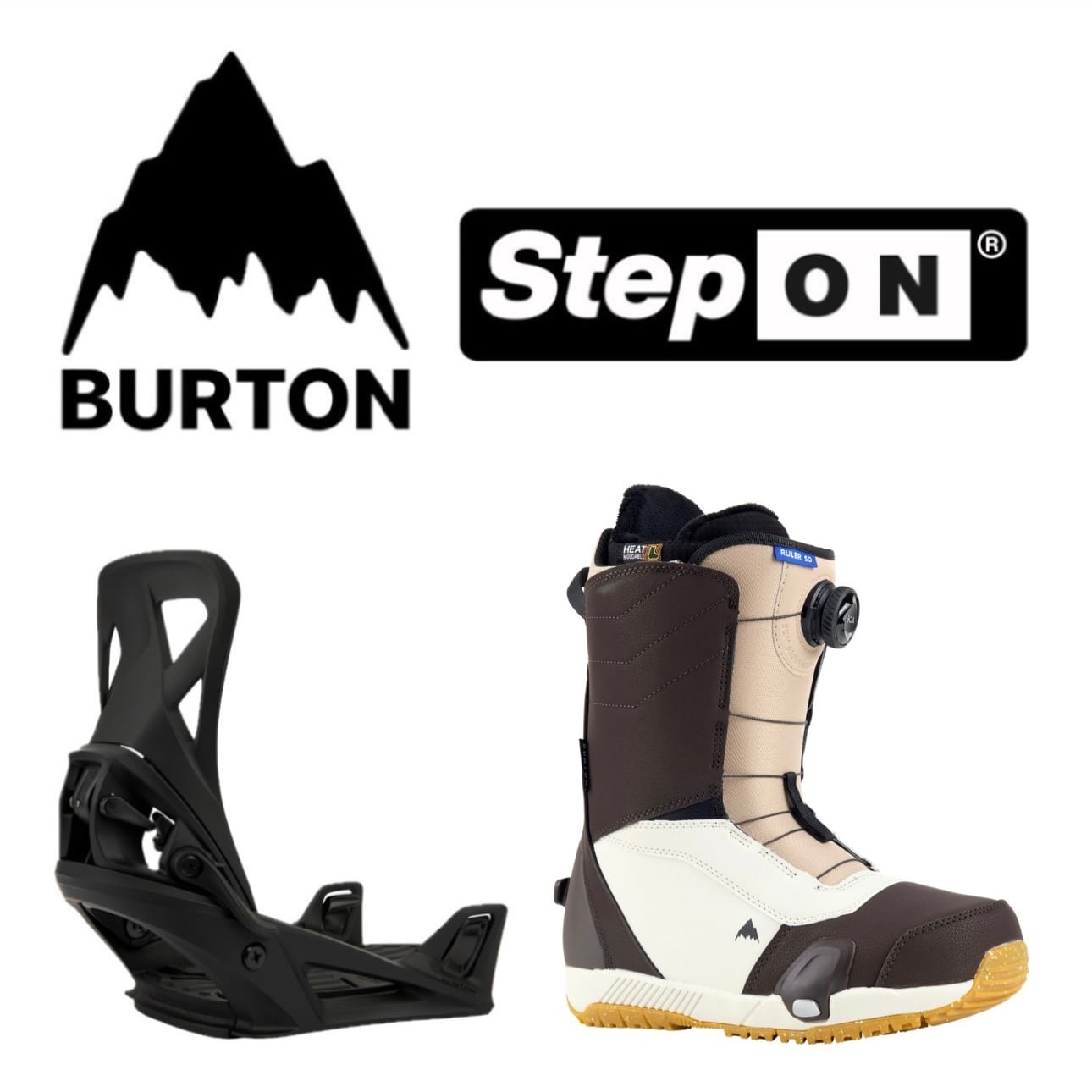 新品　メンズ Burton ルーラー Step On® スノーボードブーツ