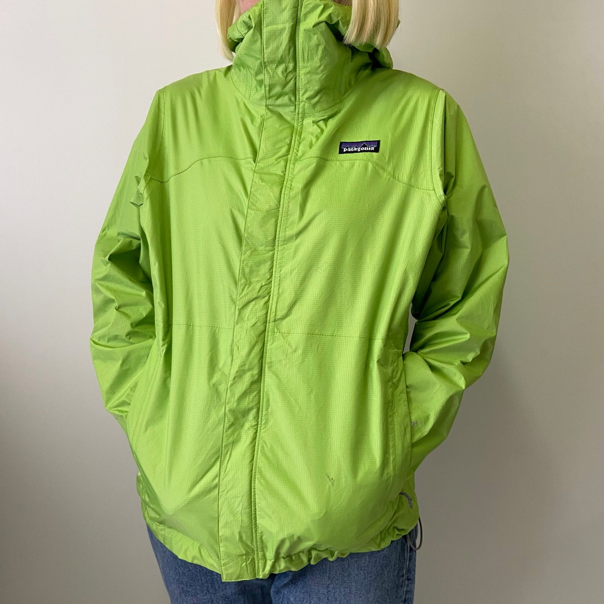 Patagonia パタゴニア マウンテンパーカー h2no ライトグリーン 黄緑色 