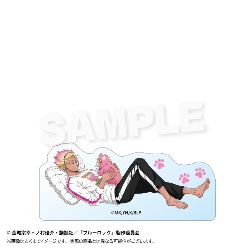 5月発売予定】ブルーロック アクリルブロック 猫と戯れver. | ワイワイ