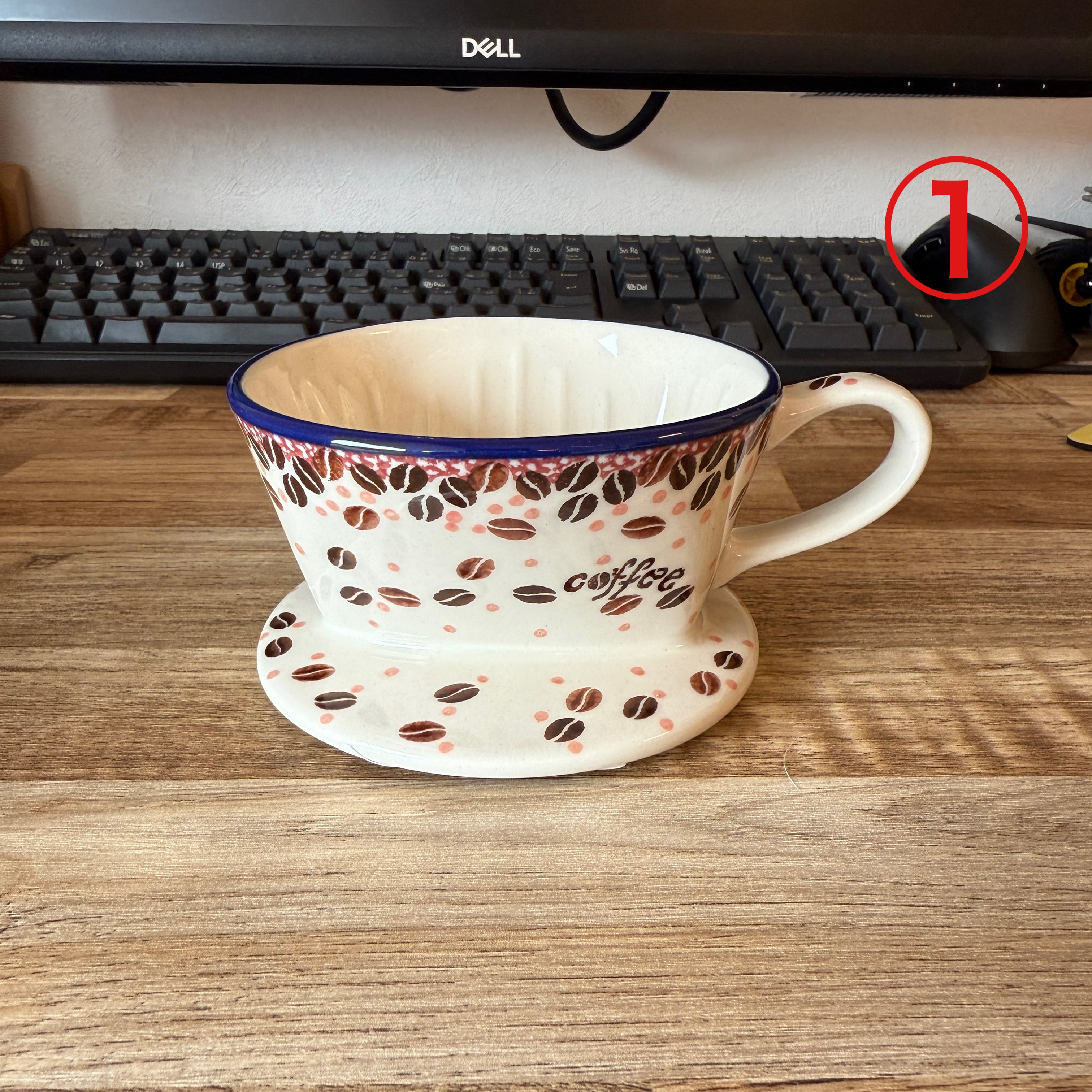 ドリッパー（コーヒー豆 ロゴ入り） | ポーリッシュポ タリーのおみせ