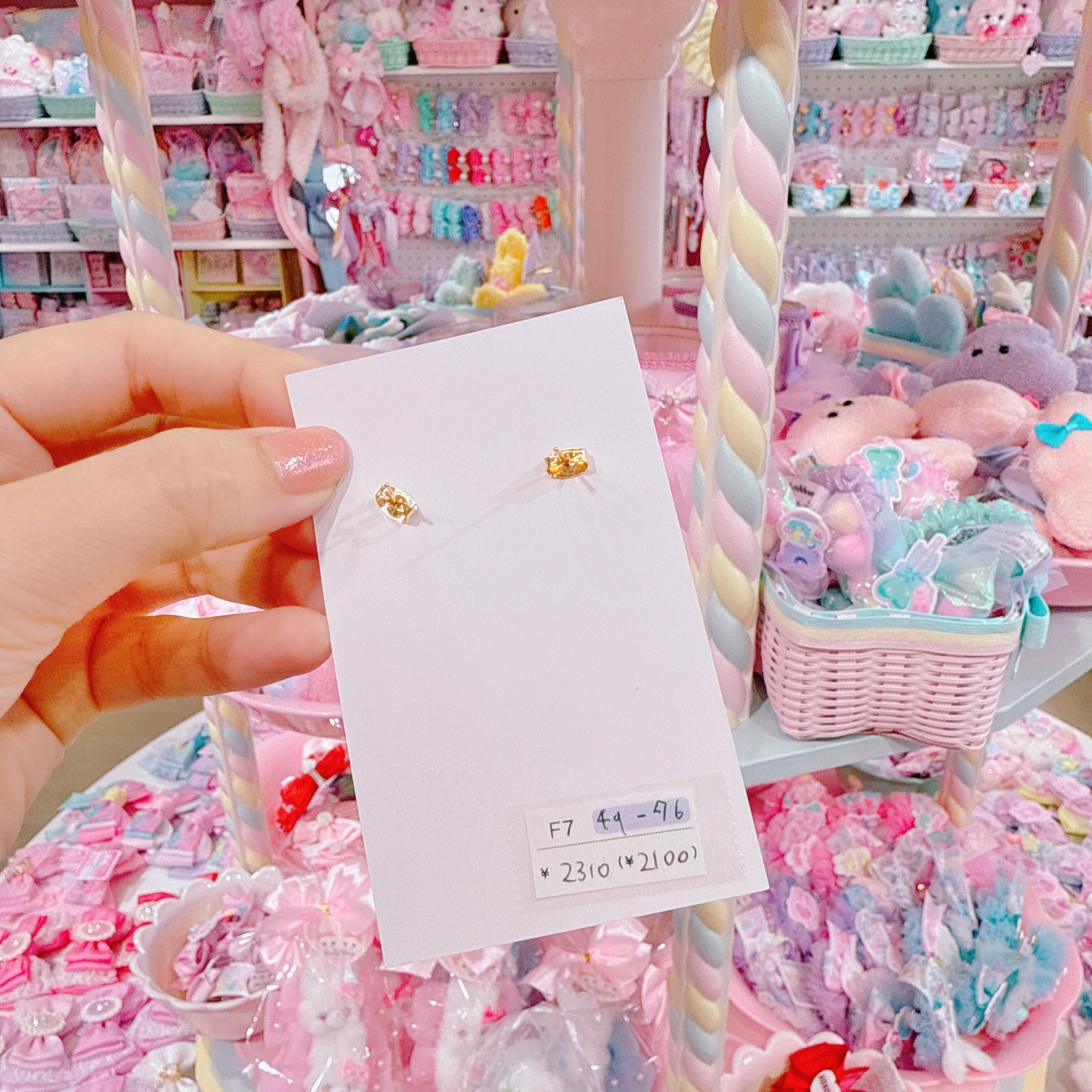 【F7】49-76ピアス(サージカルステンレス)