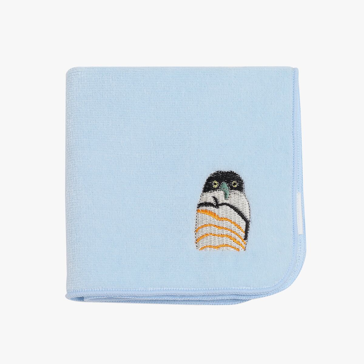 タオルハンカチ「鳥2」小笹逸男