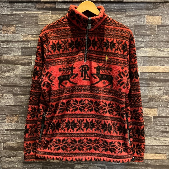 RALPH LAUREN H/Z NORDIC FLEECE JACKET