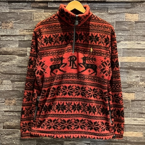 RALPH LAUREN H/Z NORDIC FLEECE JACKET